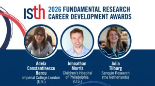 Recognizing the 2026 ISTH Fundamental Research Career Development Award Recipients