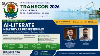 Arun V. J.: Bringing Generative AI to India's Largest Transfusion Medicine Gathering