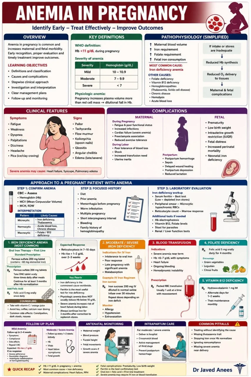 Javed Anees: Anemia in Pregnancy Is Common, but Never Trivial
