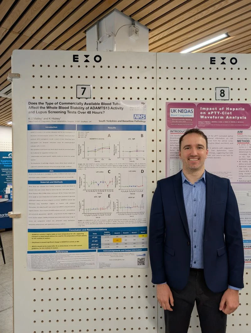 Kane O'Malley: Challenging Established Sample Handling Practices in Coagulation Diagnostics