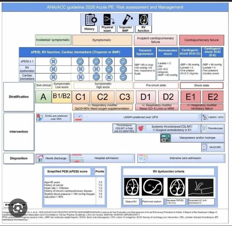 Utsab Raj Panta: Navigating the A–E Classification in Acute Pulmonary Embolism