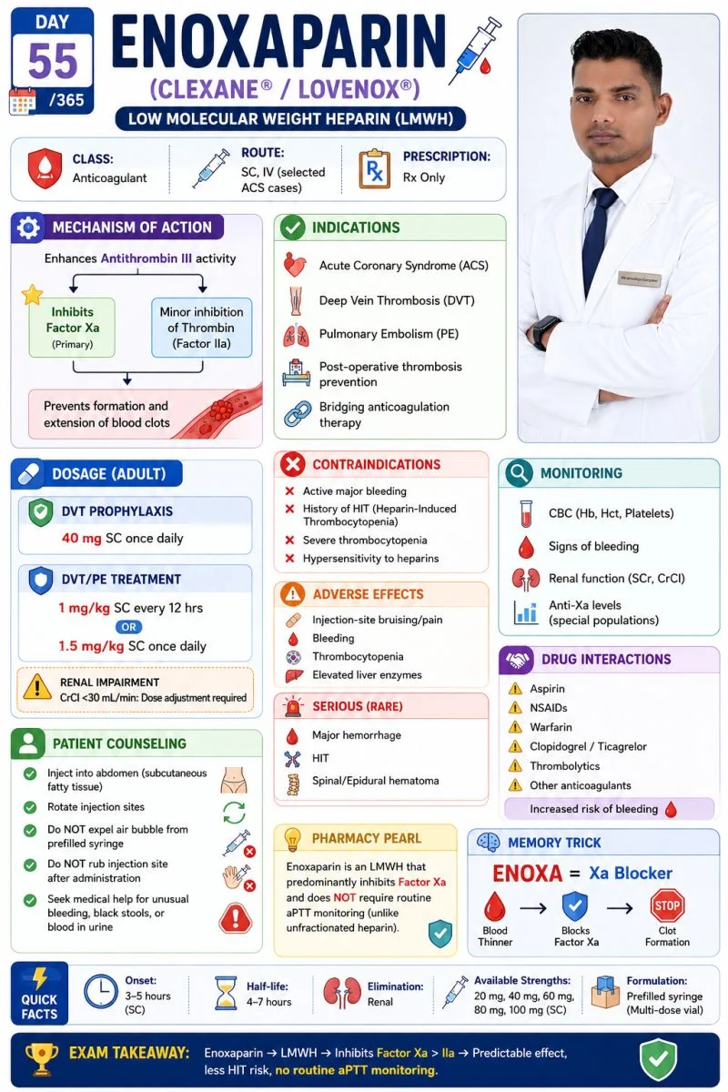 Vikramaditya Gangakar: A Comprehensive Overview of Enoxaparin