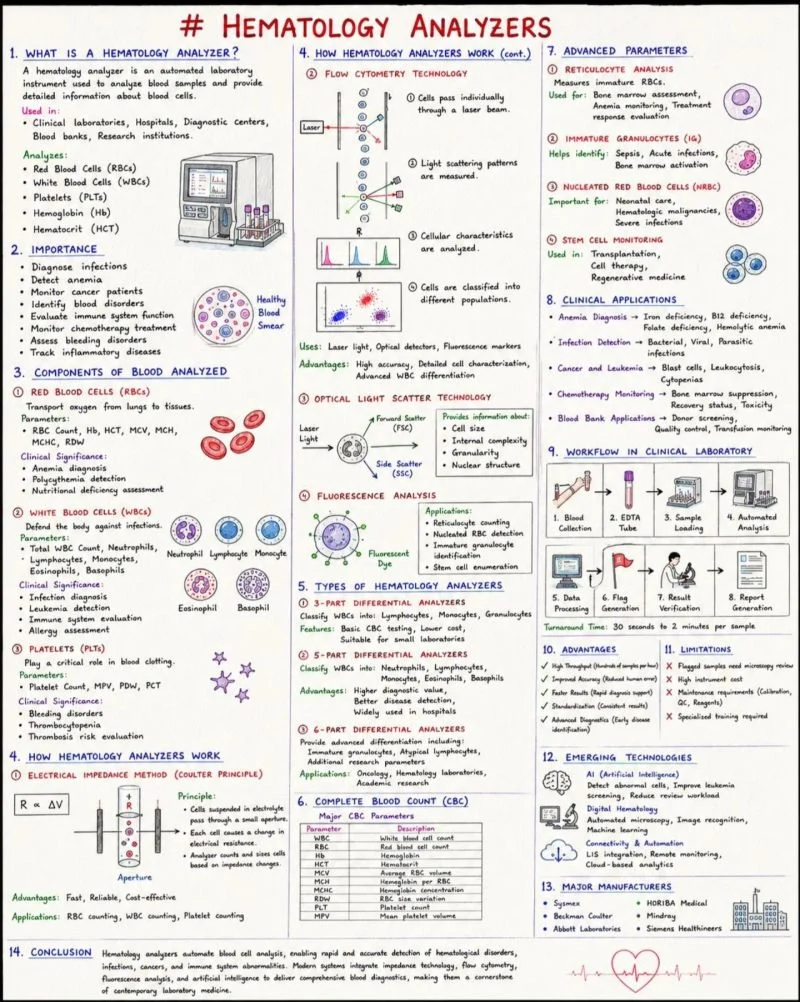 Burhan Ullah: The Expanding Role of Hematology Analyzers in Disease Detection and Monitoring