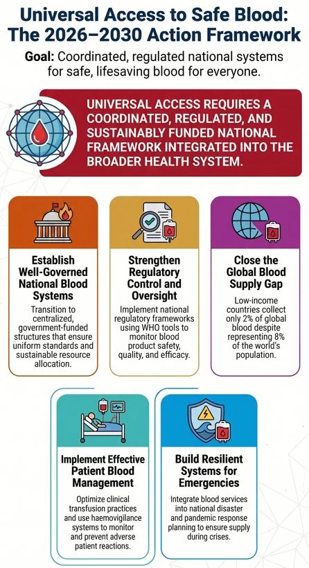 Ammar Alsughayir: Universal Access to Safe Blood - The 2026-2030 Action Framework