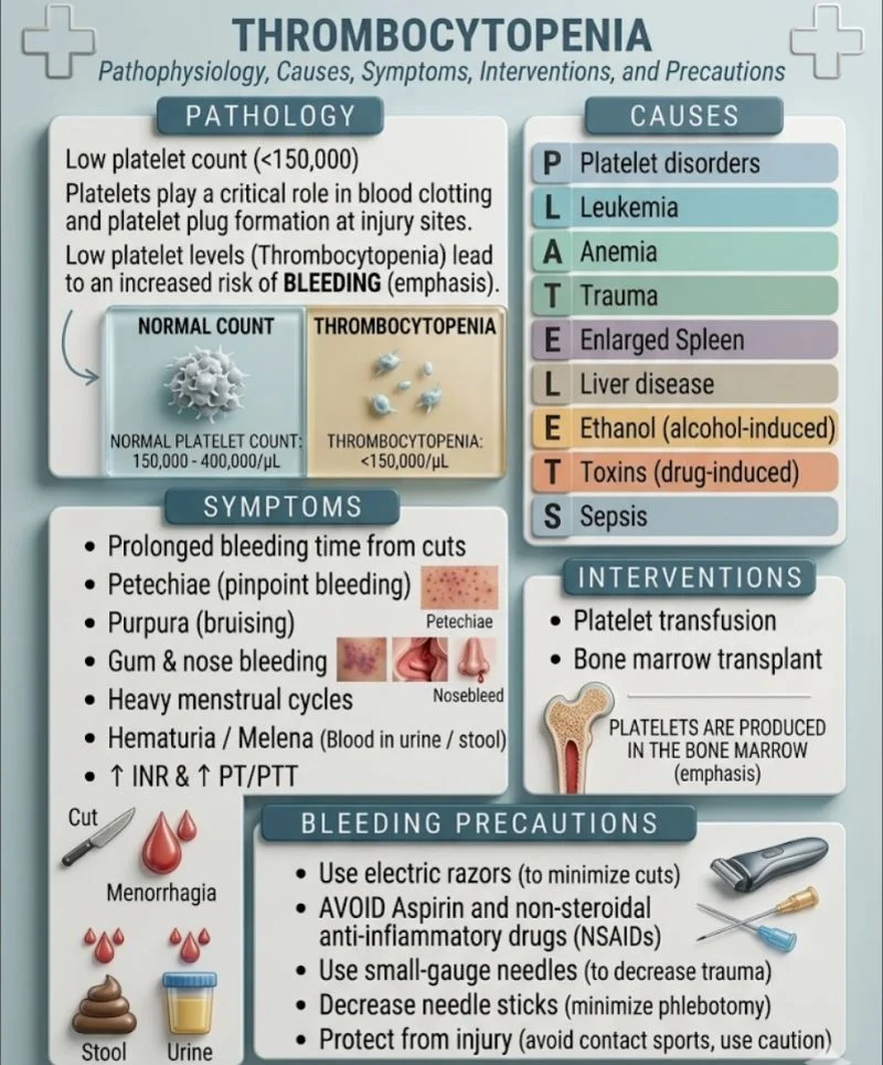 Mohamed Adel: Nursing Management of Patients with Thrombocytopenia