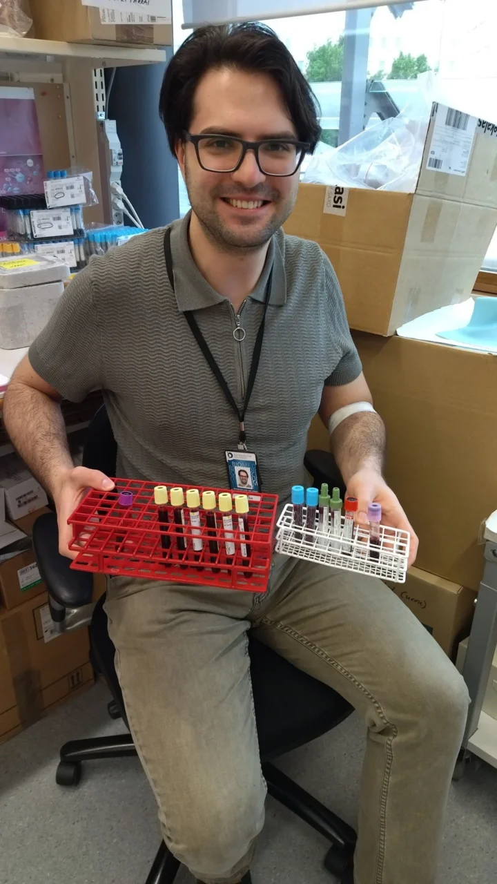 Levi Tomitšik: Contributing to Thrombosis Research as a Volunteer Donor