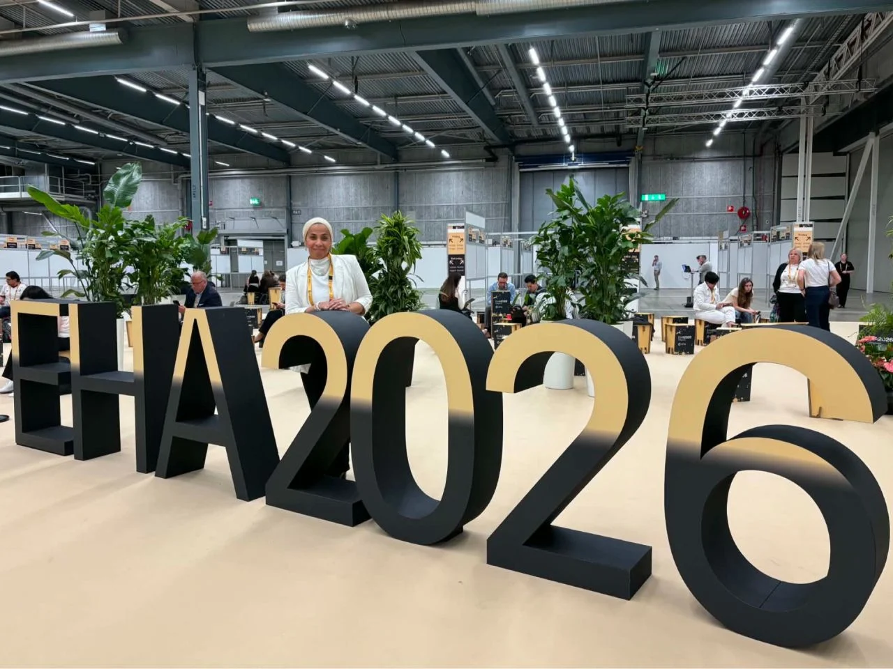 Walaa Abuelmagd: Honoring Excellence and Inclusion at the EHA 2026 Congress 1 Walaa Abuelmagd: Honoring Excellence and Inclusion at the EHA 2026 Congress