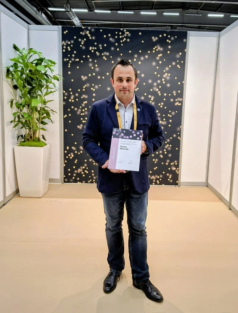 Tomáš Šimurda: Fibromics Team Secures EHA Innovation Grant for Innovative Research