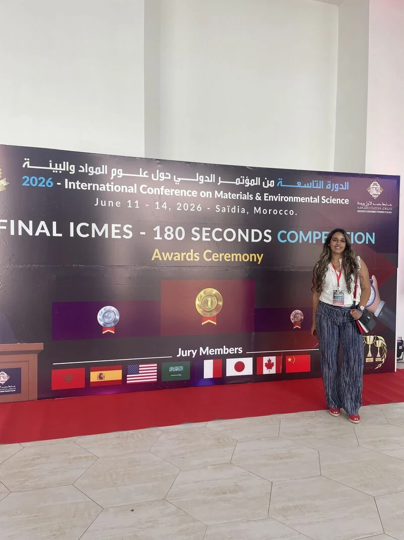 Nihal Mesmoudi: Inspired by Scientific Excellence at ICMES 2026