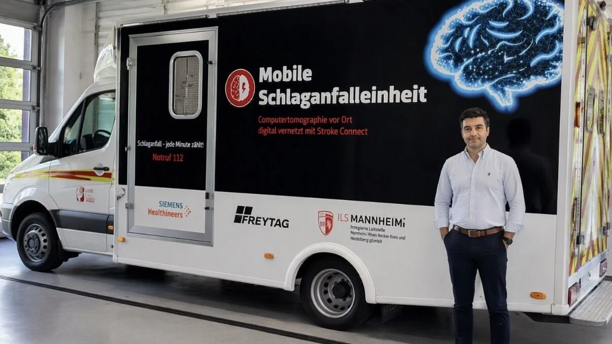 Simos Kokkovos: 1st Ever Mobile Stroke Unit in Greece is on its way to Metropolitan Hospital