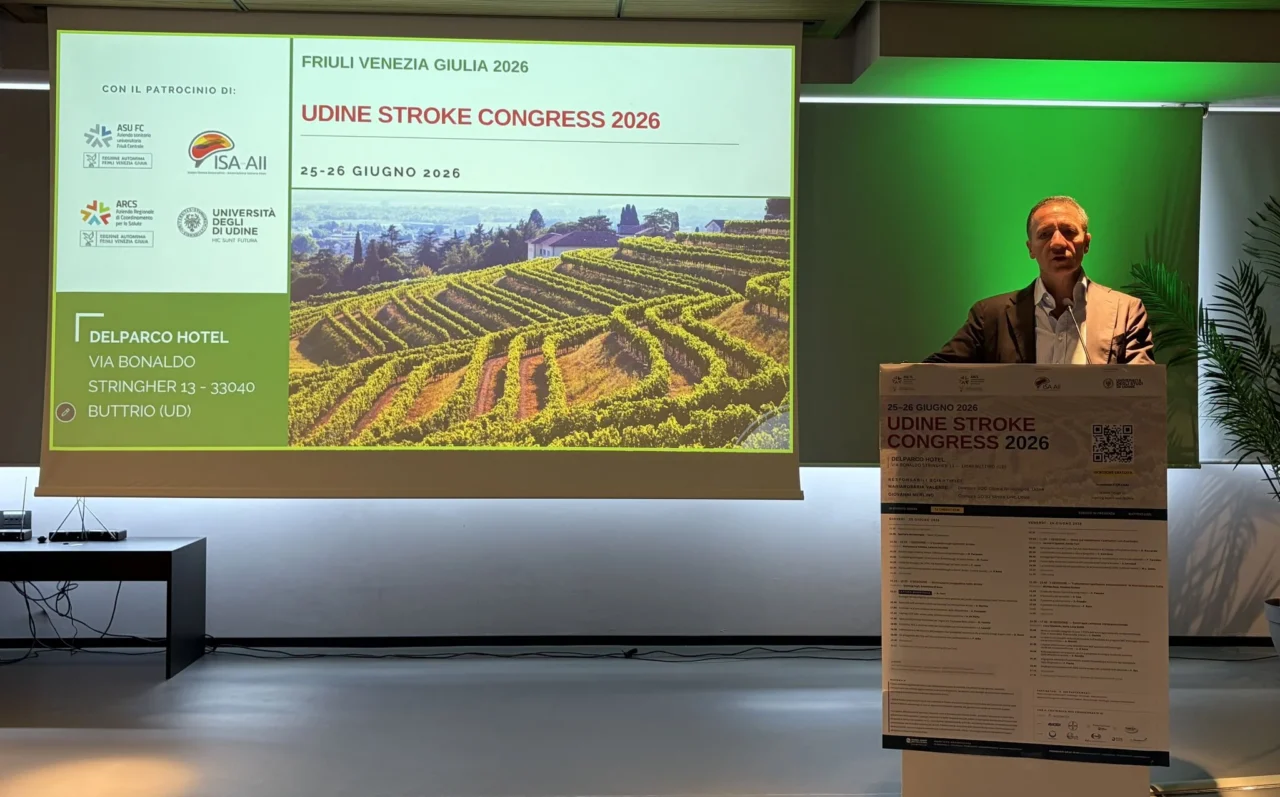 Giovanni Merlino: Scientific Progress in Secondary Stroke Prevention at Udine Stroke Congress 2026