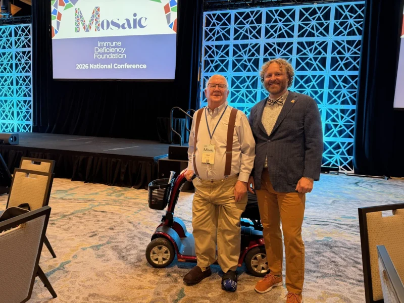 Peter Jaworski: Grateful to Win the 2026 Plasma Hero Award at Immune Deficiency Foundation Conference