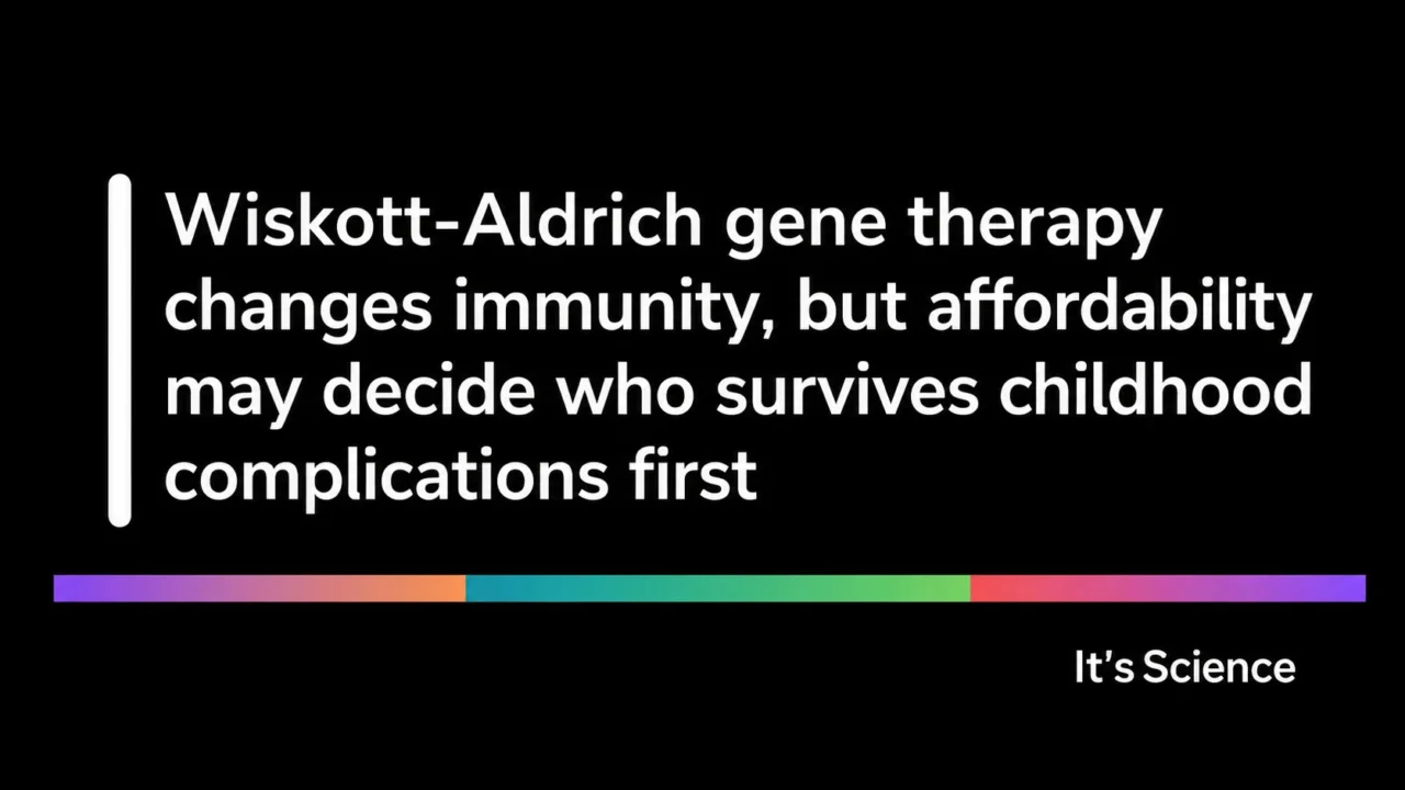 Yvette Fairfax: Wiskott-Aldrich Gene Therapy Changes Immunity, but Affordability May Determine Survival