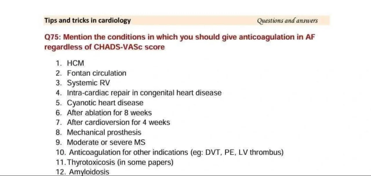 Ahmed Mohsen: Low CHA₂DS₂-VA Score Does Not Always Mean No Anticoagulation 1 Ahmed Mohsen: Low CHA₂DS₂-VA Score Does Not Always Mean No Anticoagulation
