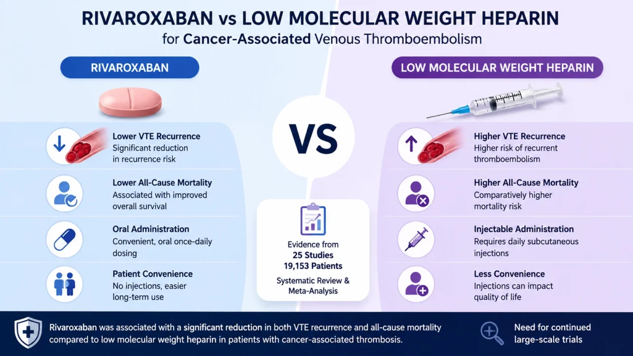 Zahabia Adnan: Meta-Analysis Supports Rivaroxaban as an Effective Option for Cancer-Associated VTE