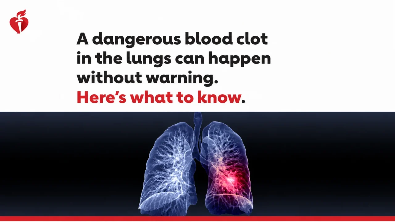Veronica Sanchez: Did You Know That Acute Pulmonary Embolism Can Be Sudden and Serious?