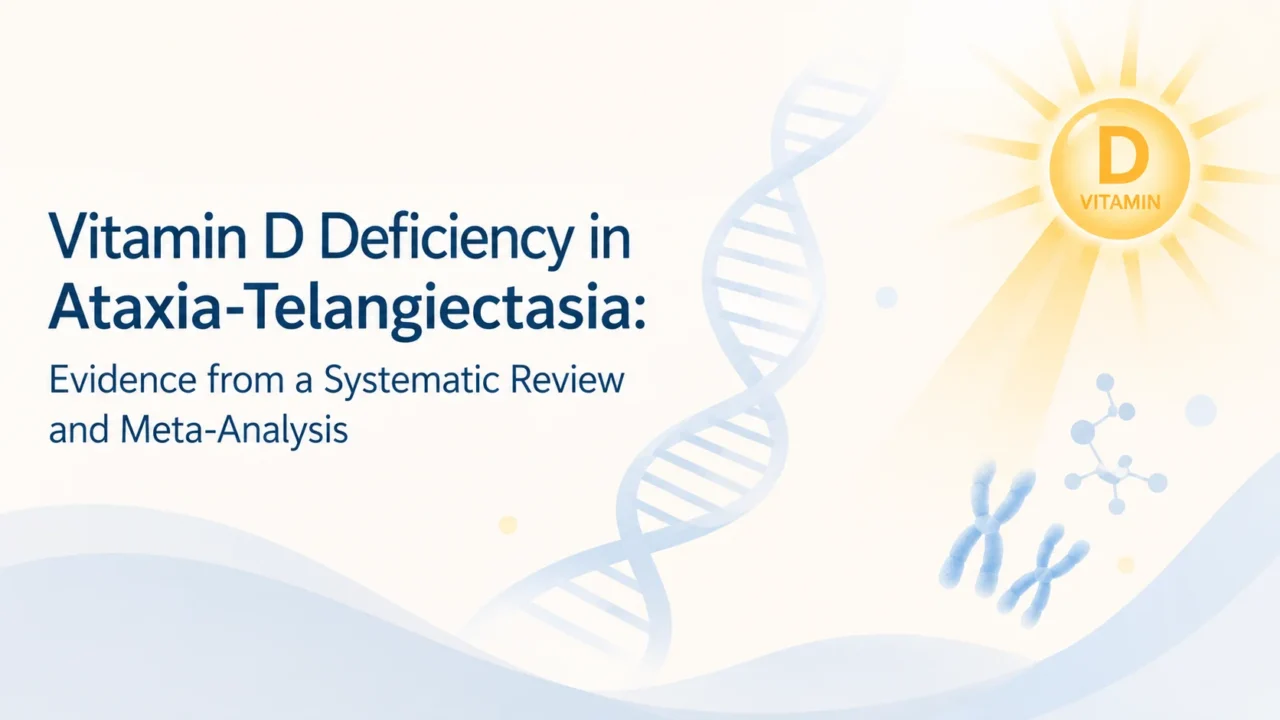 Ayesha Masood: My First Meta-Analysis on Vitamin D Deficiency in Ataxia-Telangiectasia