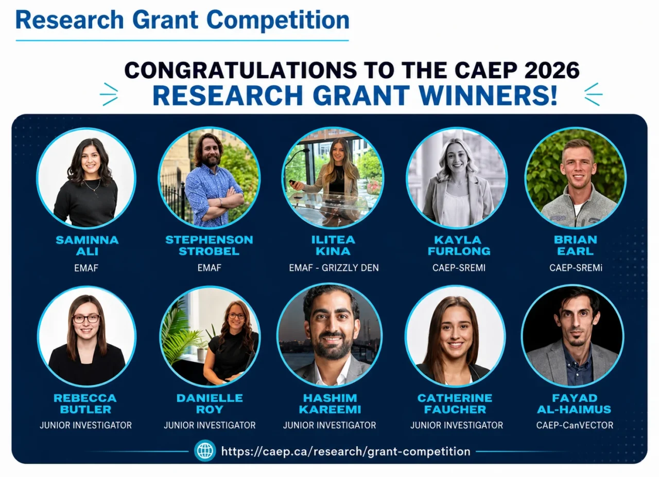 Fayad Al-Haimus: CAEP–CanVECTOR Research Grant Backs Pulmonary Embolism Study