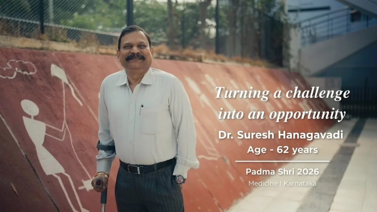 The Inspiring Journey of Padma Shri Dr. Suresh Hanagavadi – Karnataka Hemophilia Society Davanagere