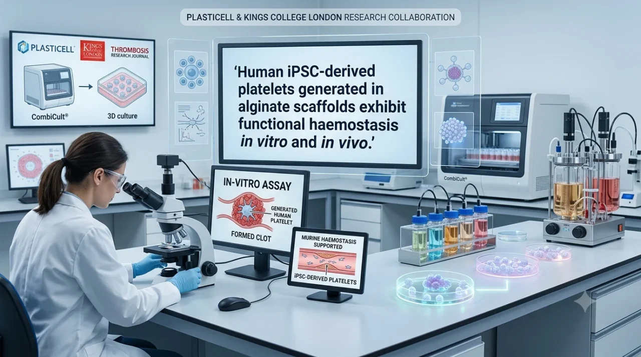 Marina Tarunina: Engineered Platelets From Human iPSCs Support Haemostasis Without Thromboembolism