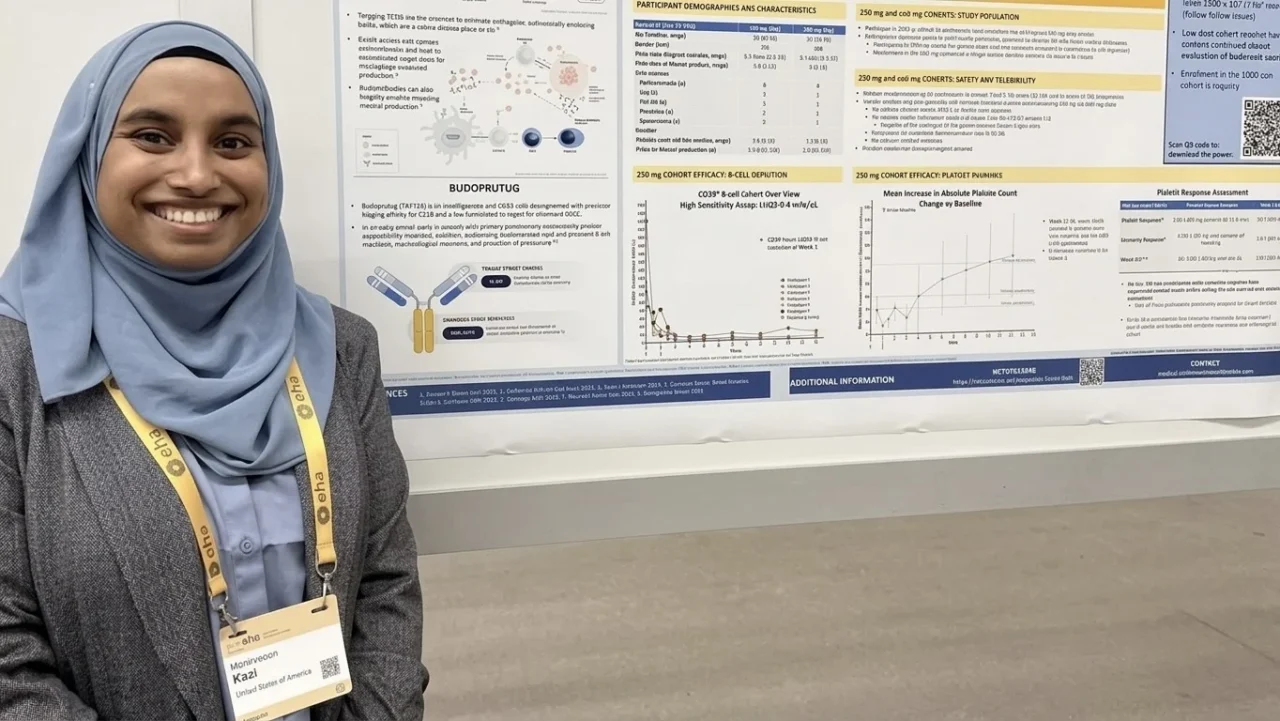 Moonmoon Kazi: Climb Bio Presents Phase 1b ITP Trial Data at EHA 2026