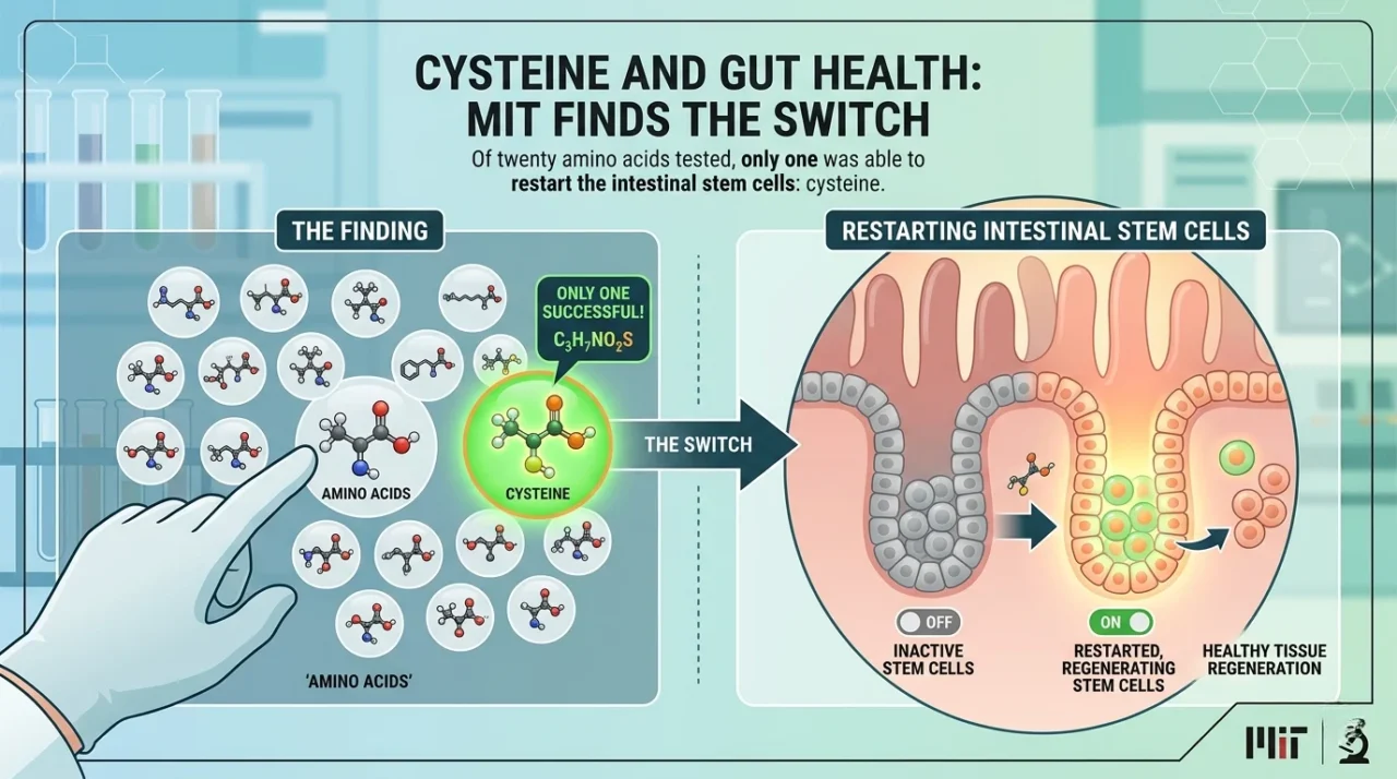 Giacomo Rossi: Cysteine ​​and Gut Health – MIT Finds the Switch
