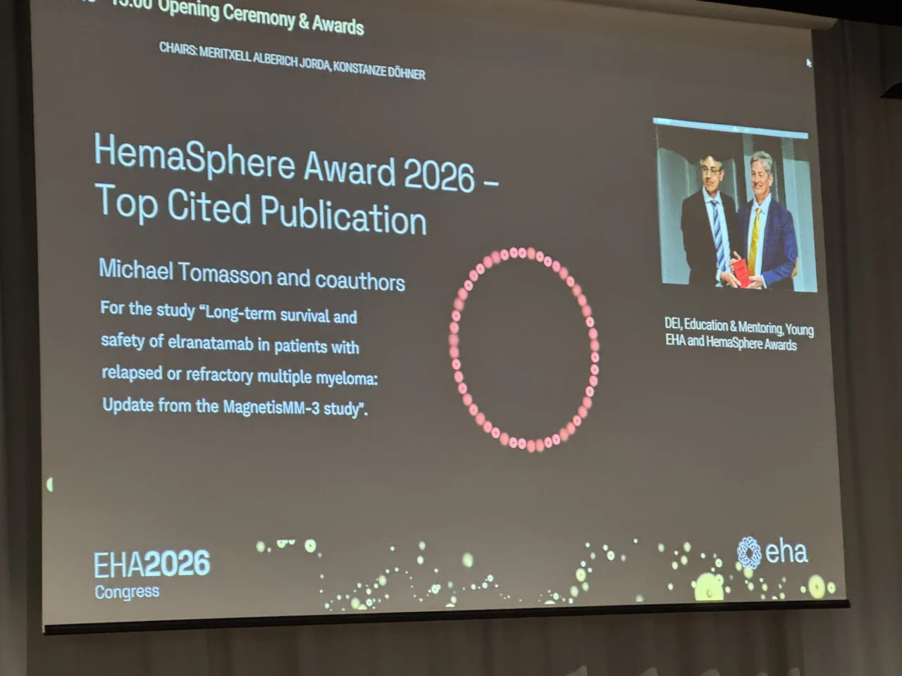 Daniel Auclair: Hematocure Team Shines at EHA 2026