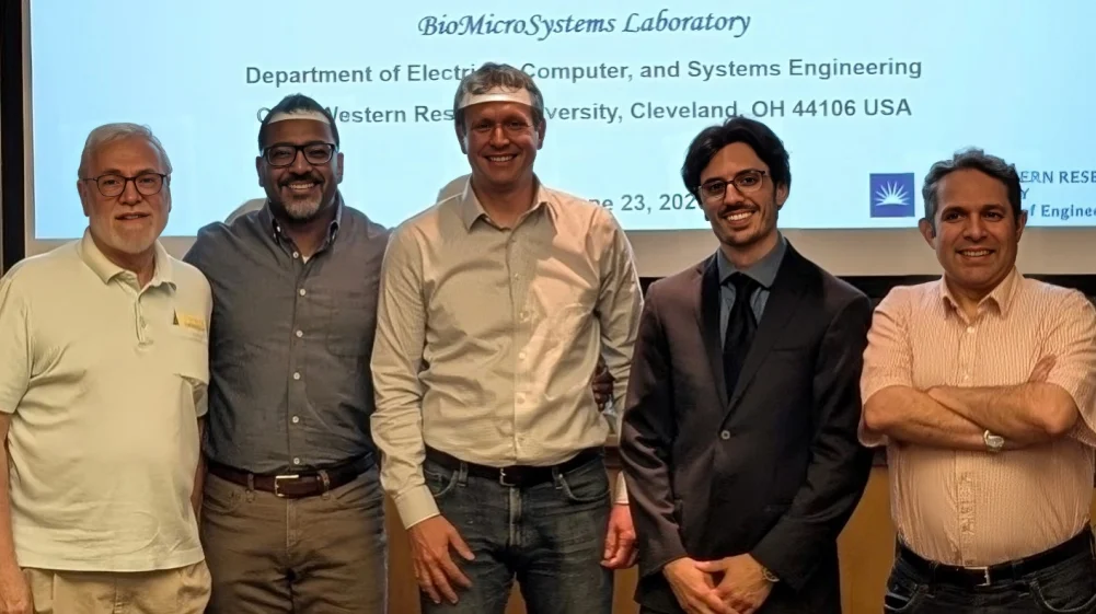 Anirban Sen Gupta: Congratulations Christopher Delianides for a Fantastic Dissertation and Graduate Research Presentation