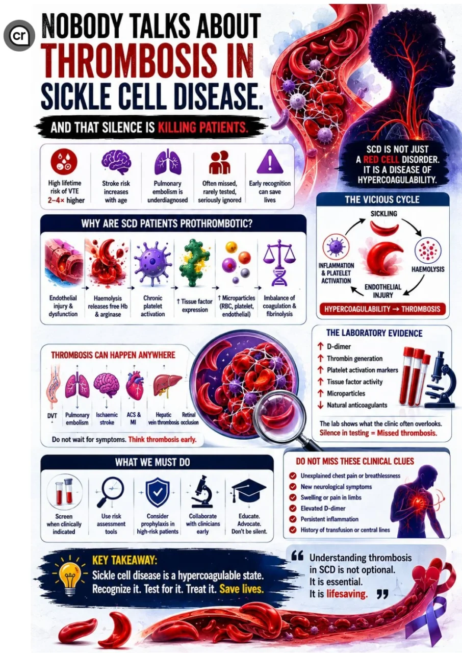 Ifeanyichukwu Ifechidere: Nobody Talks About Thrombosis in Sickle Cell Disease