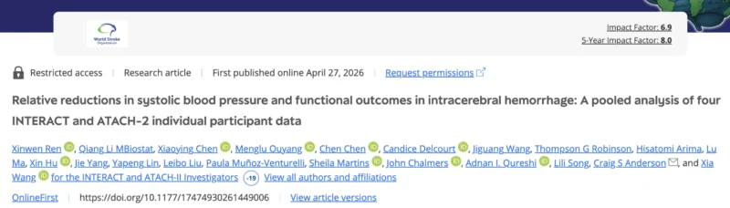 Early Gains in Stroke Knowledge With Stroke Riskometer - International Journal of Stroke