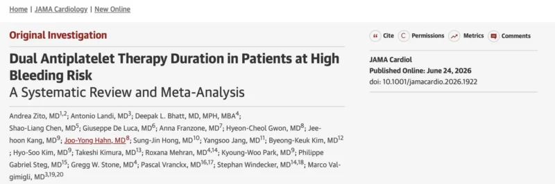 Ney Carter Borges: The Optimal DAPT Duration in High Bleeding Risk PCI Patients