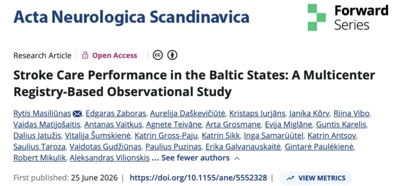 Rytis Masiliūnas: Atrial Fibrillation and Stroke Care Disparities Across the Baltic Region