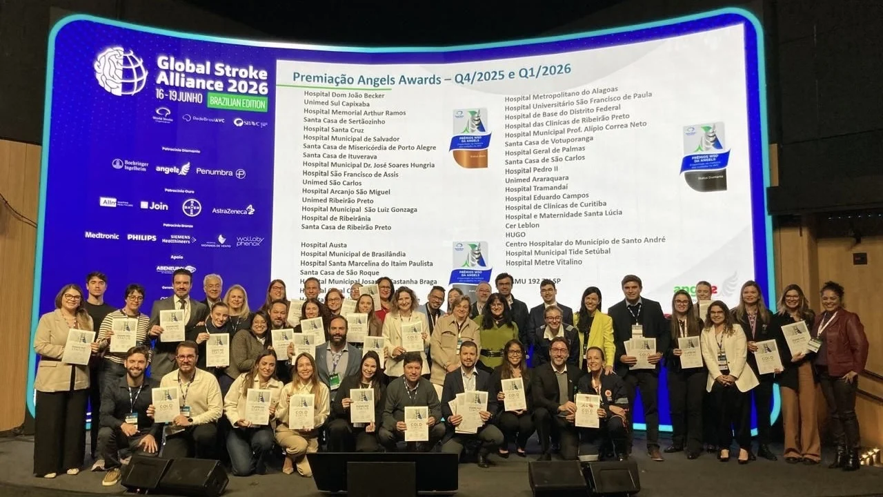 Octavio Marques Pontes-Neto: Proud to Receive an Award as an Advanced Stroke Center by the WSO at Global Stroke Alliance 2026