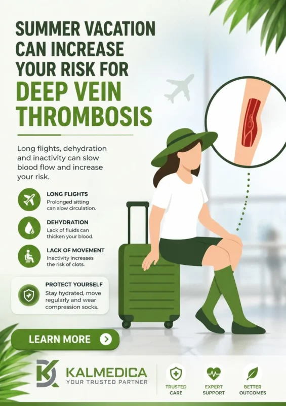 Dimitris Nikolopoulos: Summer Vacation Can Increase Your Risk for Deep Vein Thrombosis