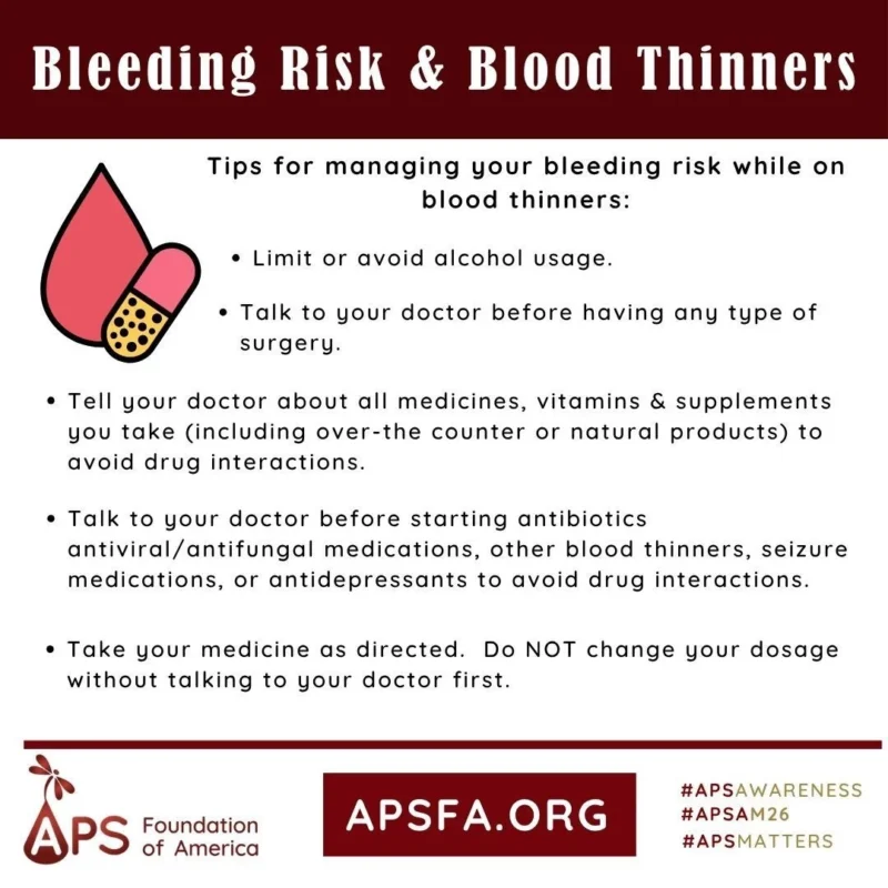 Christina (Tina) P: Staying Safe on Anticoagulation Therapy in Antiphospholipid Syndrome 1 Christina (Tina) P: Staying Safe on Anticoagulation Therapy in Antiphospholipid Syndrome