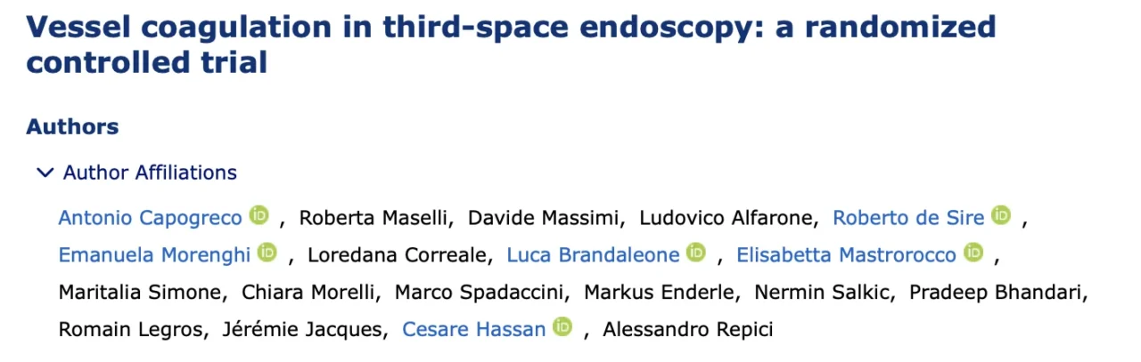 Davide Massimi: A Bloodless Approach to Third Space Endoscopy