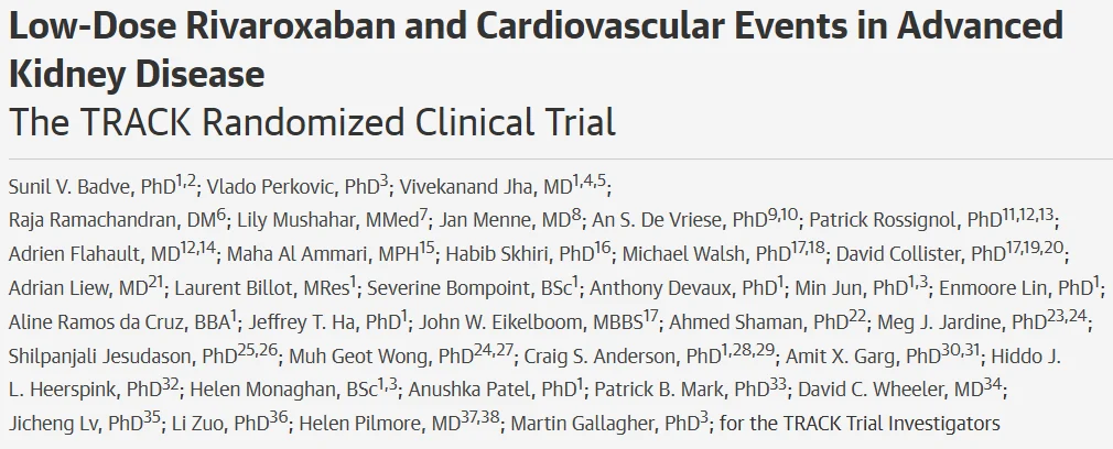 Jan T. Kielstein: Bleeding Risk Outweighs Potential Benefits of Rivaroxaban in CKD Patients