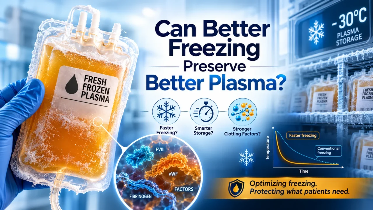 Axay Tomar: Can Better Freezing Preserve Better Plasma?