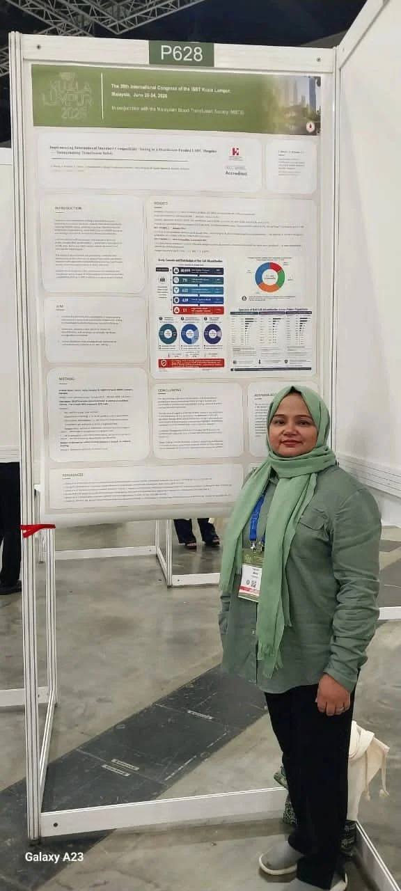 Shabneez Hussain: Blood Transfusion Professionals Connecting at ISBT 2026
