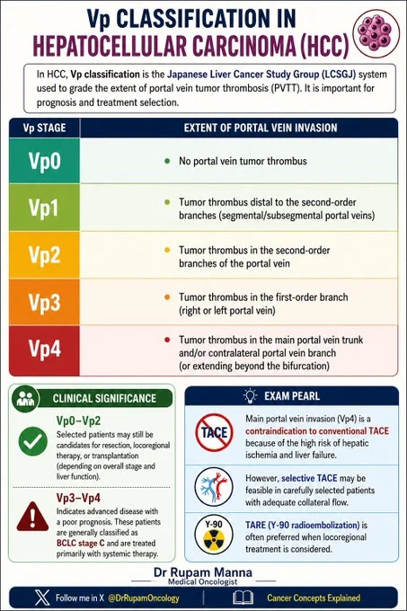 Rupam Manna: Not All Portal Vein Involvement in HCC Is the Same 1 Rupam Manna