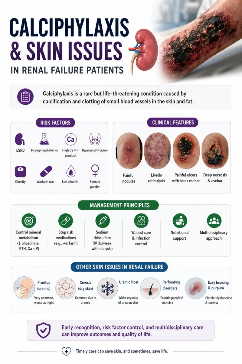 Anwar Elshikh: Calciphylaxis and Skin Issues in Renal Failure Patients 1 Anwar Elshikh