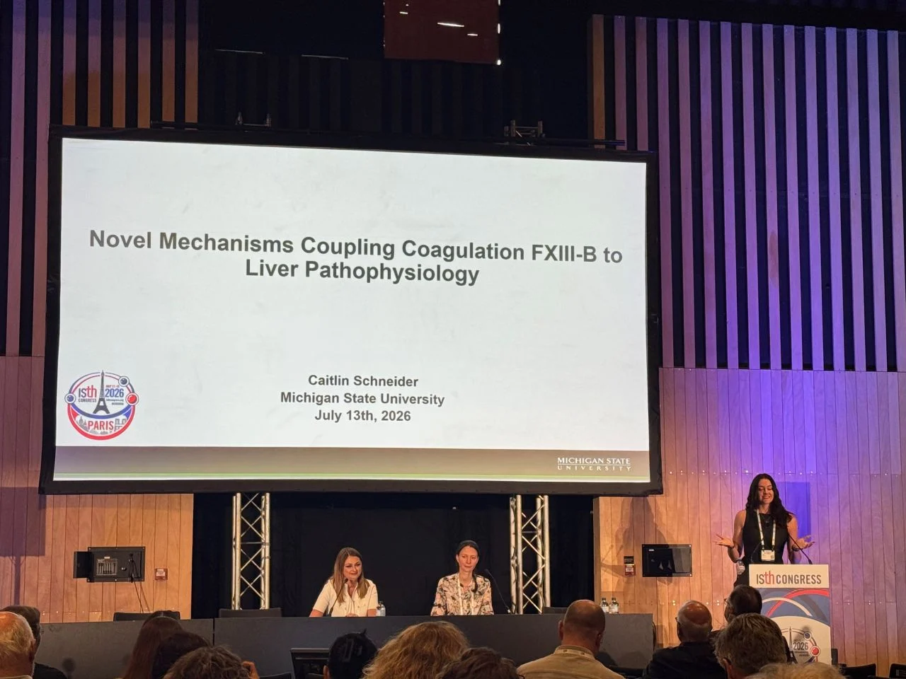 Caitlin Schneider: Research, Collaboration, and New Beginnings at ISTH 2026 1 Caitlin Schneider: Research, Collaboration, and New Beginnings at ISTH 2026