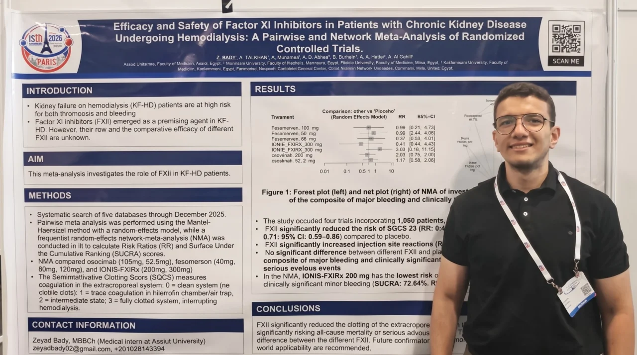 Zeyad Bady: Advancing Thrombosis Research on the International Stage at ISTH 2026
