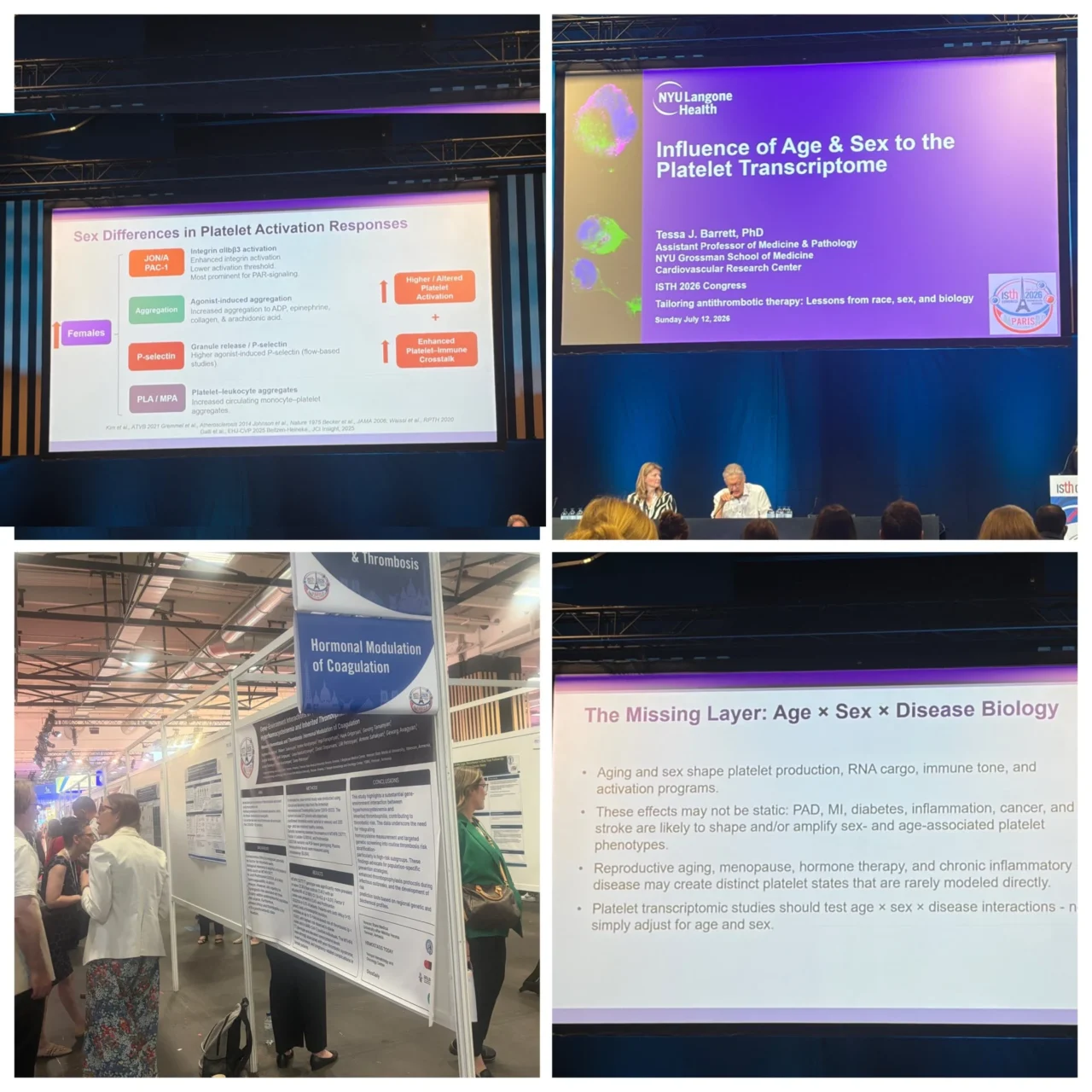 Julia R. Coleman: Fantastic First Day at ISTH 2026 1 Julia R. Coleman