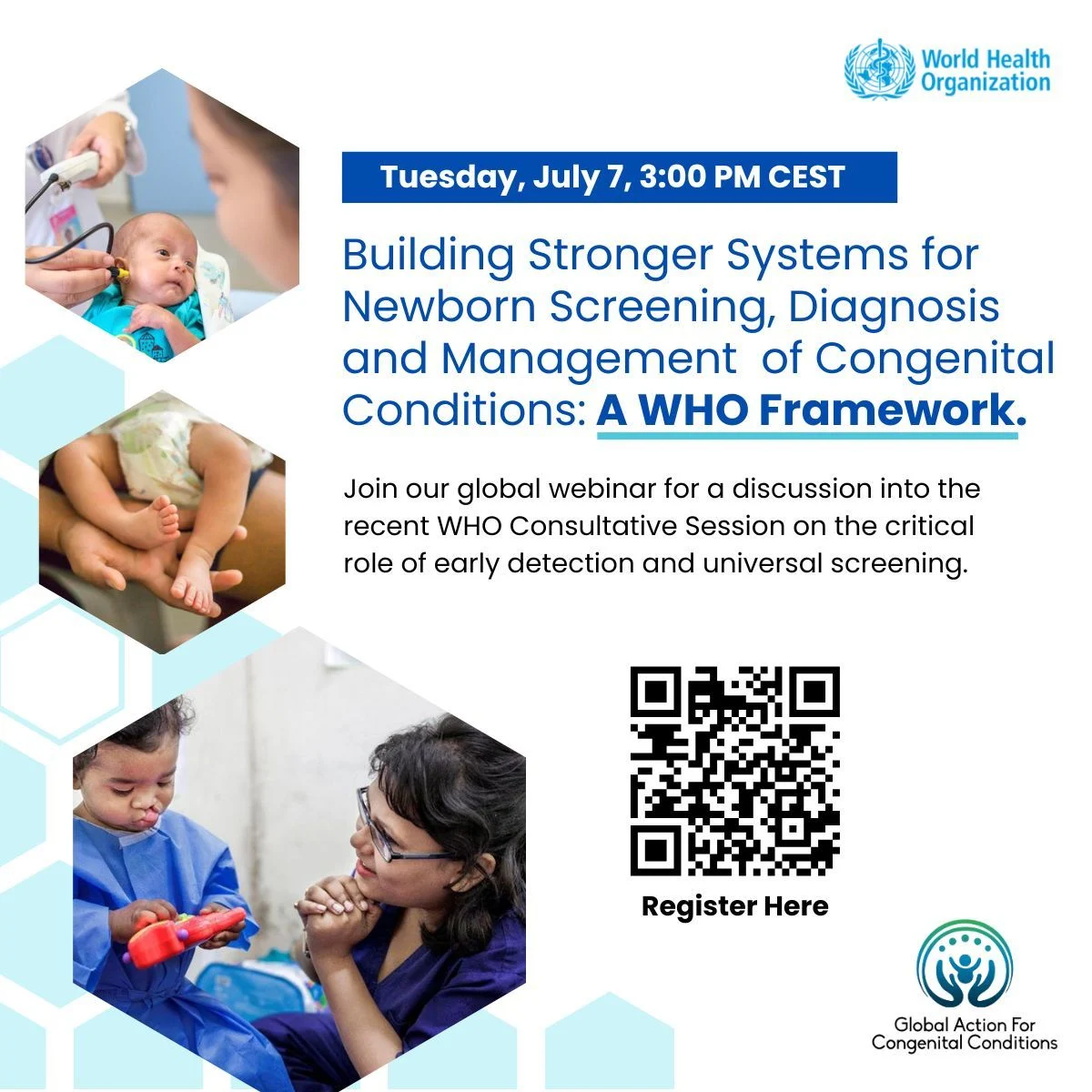 Andrew Zapfel: A New WHO Framework for Newborn Screening in Low and Middle-Income Countries 1 Andrew Zapfel: A New WHO Framework for Newborn Screening in Low and Middle-Income Countries