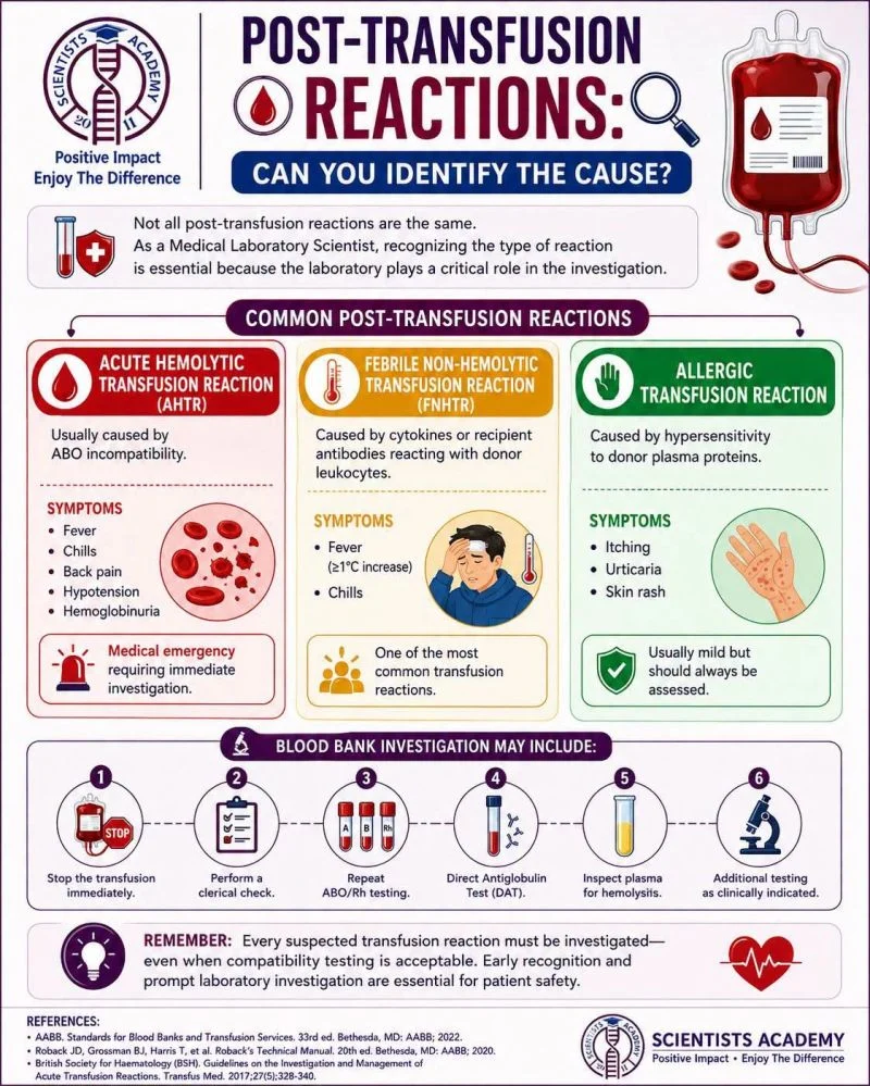 Tareq Abadl: Post-Transfusion Reactions - Can You Identify the Cause? 1 Tareq Abadl