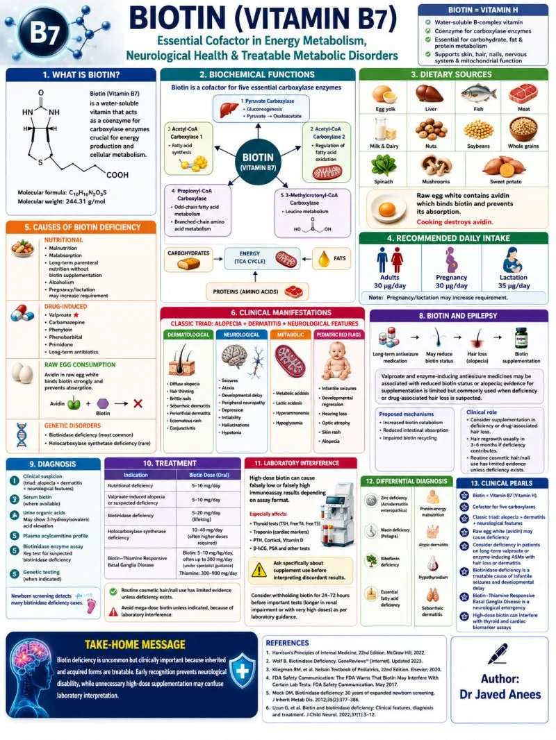 Javed Anees: The Hidden Power of Biotin in Modern Medicine 1 Javed Anees: The Hidden Power of Biotin in Modern Medicine