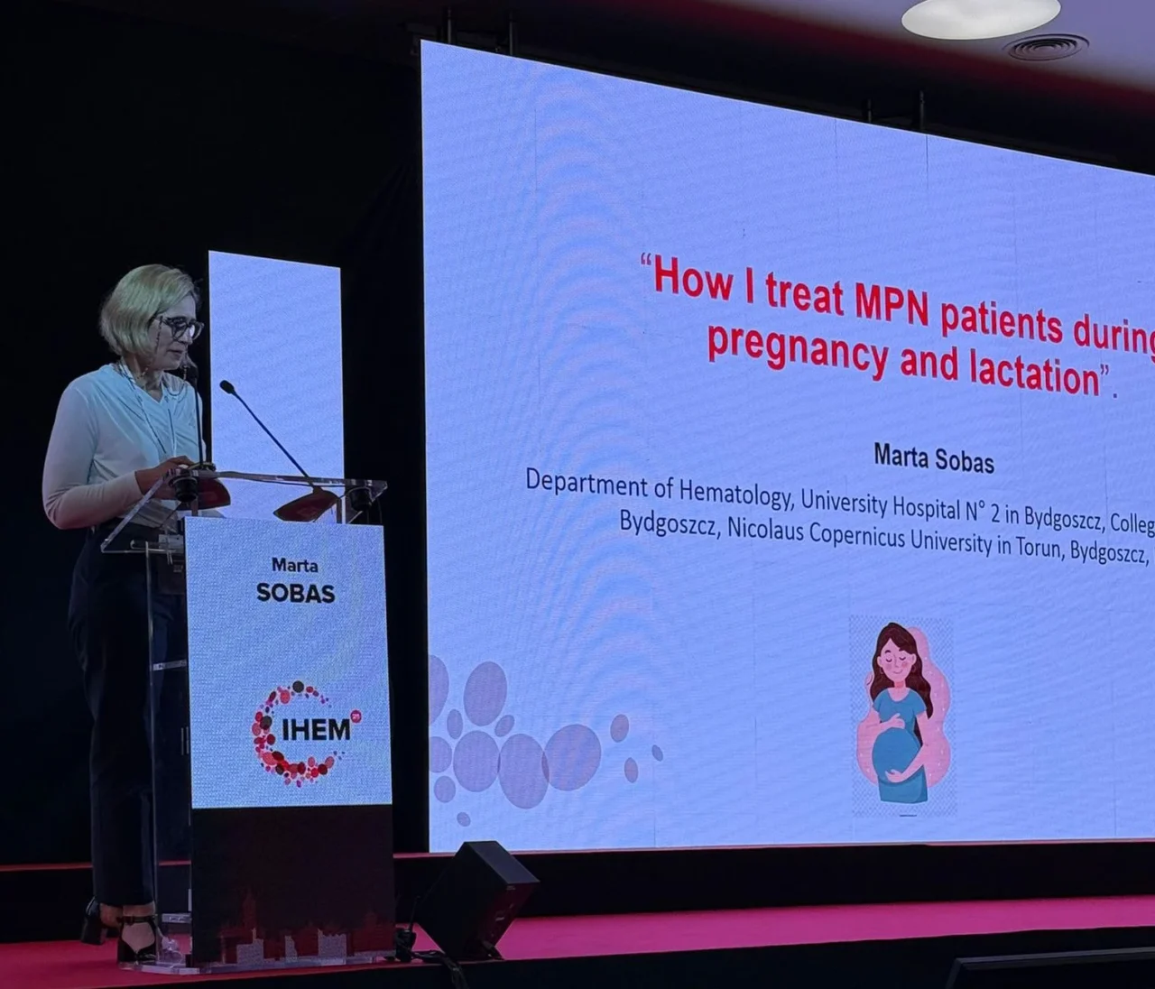 Marta Sobas: Advancing Pregnancy Care in Myeloproliferative Neoplasms in IHEM