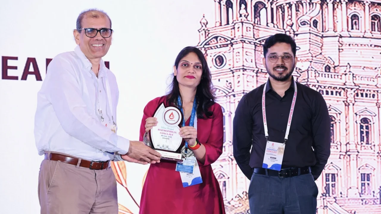 Rucha Patil: Privilege to Speak at the West Bengal Hemophilia Conclave 2026 on HTA in Hemophilia Therapies
