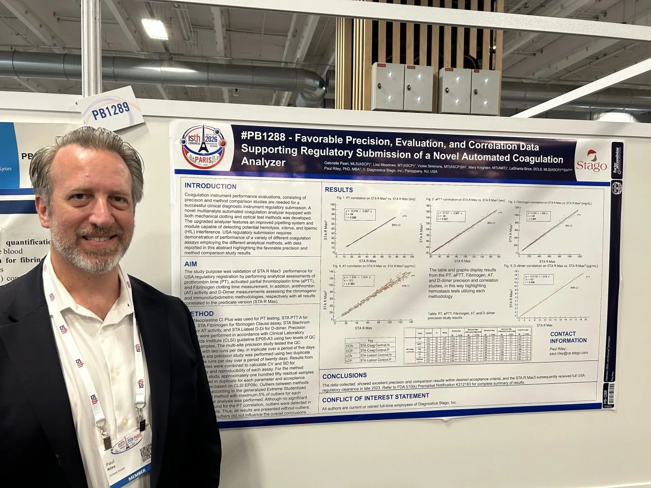 Paul Riley: Presenting STAR Max3 at ISTH 2026 1 Paul Riley: Presenting STAR Max3 at ISTH 2026